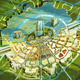 Disney’s 1960s plan for a fully-functioning experimental city known as EPCOT (Disney)